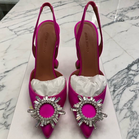 Amina Muaddi Shoes - Amina Muaddi Begum size 37